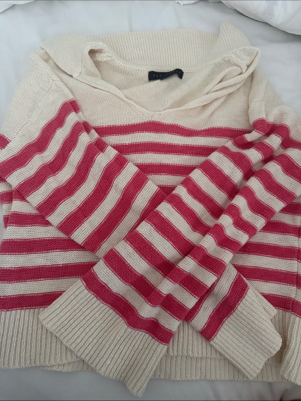 Pink Striped Sanctuary Sweater